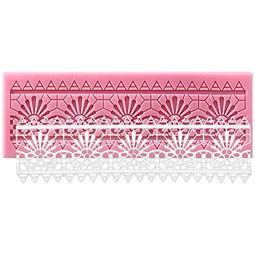 europäisch Dekor Spitze Effekt Silikonform Schokolade Keks Silikonformen Fondant Tortedeko Tortenrand Deko Silikon Backform Seifenform Silikon-Polymer-Ton Formen Schokoladenform Kerzenform Harzform Wachsform Tonform europäisch Dekor Spitze Effekt Silikonform Schokolade Keks Silikonformen Fondant Tortedeko Tortenrand Deko Silikon Backform Seifenform Silikon-Polymer-Ton Formen Schokoladenform Kerzenform Harzform Wachsform Tonform von FUNSHOWCASE