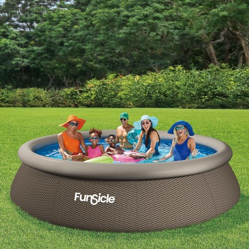 Freistehender Pool Funsicle Quickset Designerô Pool Ø 3,66 m x H 76 cm von FUNSICLE