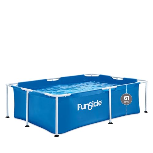 Funsicle Rechteckiger Pool 2,13 m x 1,52 m x 0,61 m von FUNSICLE