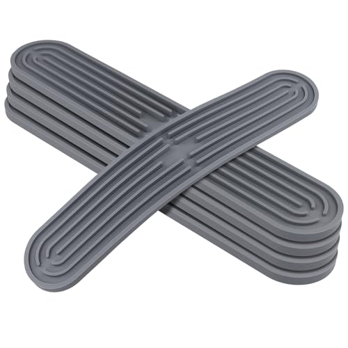 FUNSUEI 5 Stück 43 x 7.8cm Abtropfmatte Schmal Silikon, Grau Matte für Spülbecken, Silikonmatte Küchenspüle Spülbecken Matte Lang für Küche FUNSUEI 5 Stück 43 x 7.8cm Abtropfmatte Schmal Silikon, Grau Matte für Spülbecken, Silikonmatte Küchenspüle Spülbecken Matte Lang für Küche von FUNSUEI