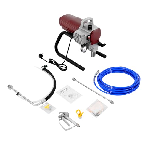 FUNYSF Airless-Sprüher 1800W Farbsprühsystem mit Düse, Sprühstange und Verlängerungsstange von FUNYSF