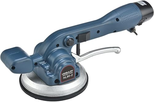 Fliesenvibrator 12V Fliesenverleger Saugnapf Professionelles Werkzeug zum Verlegen von Bodenbelägen + 2 Akkus mit Ladegerät, geeignet für Fliesen mit Einer Größe von 30-100 cm von FUNYSF