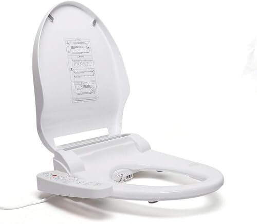 Toilettensitz Smart Shower Toilettensitz Electric Smart Purifying Basin Toilettensitz mit automatischer Absenkfunktion, einstellbarem Wasserdruck, Warmlufttrocknung, leicht zu reinigen Toilettensitz Smart Shower Toilettensitz Electric Smart Purifying Basin Toilettensitz mit automatischer Absenkfunktion, einstellbarem Wasserdruck, Warmlufttrocknung, leicht zu reinigen von FUNYSF