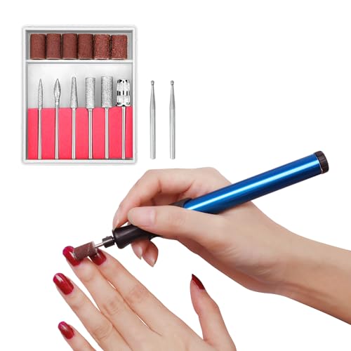 Elektrische Gravierstift Carve Werkzeug für DIY Schmuck Schmuck Metall Glas Cordless Precision Engraver mit Diamond Tip Bit -Blau von FUPT