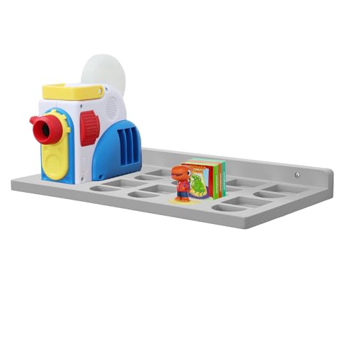 Schwebende Regale für Little Tikes Story Dream Machine, Wandregal für kleine Krawatten, Projektor, Bücher, Hörspiel, Charakter, Ablagetablett, Organizer für Kleinkinder und Kinder, Mädchen, Jungen von FURAOMEILI
