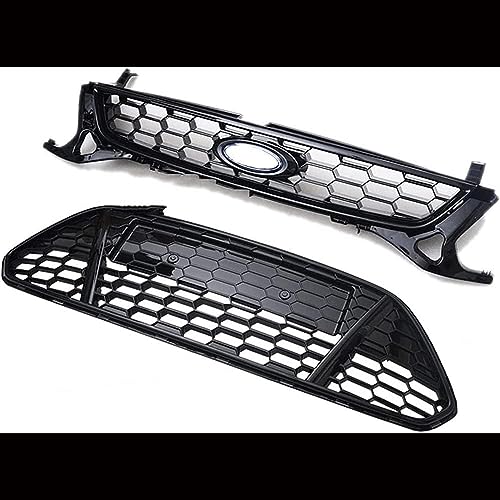 FURLOU Auto Front Kühlergrille für Ford Mondeo MK4 2011 2012 2013, Frontstoßstange Radiator Kühlergrille, Mittelnetz Grilles Racing Grill, Auto Styling Zubehör von FURLOU