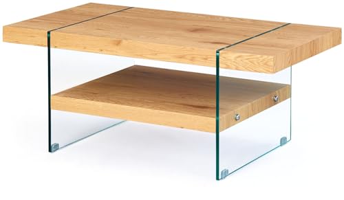 FURNARO Couchtisch im skandinavischen Stil Ebba Braun MDF 110 x 45,5 x 60 cm FURNARO Couchtisch im skandinavischen Stil Ebba Braun MDF 110 x 45,5 x 60 cm von FURNARO