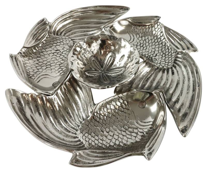 FURNARO Dekoschale, Schale in Koifischform mit strukturierte Oberfläche, glänzend FURNARO Dekoschale, Schale in Koifischform mit strukturierte Oberfläche, glänzend von FURNARO