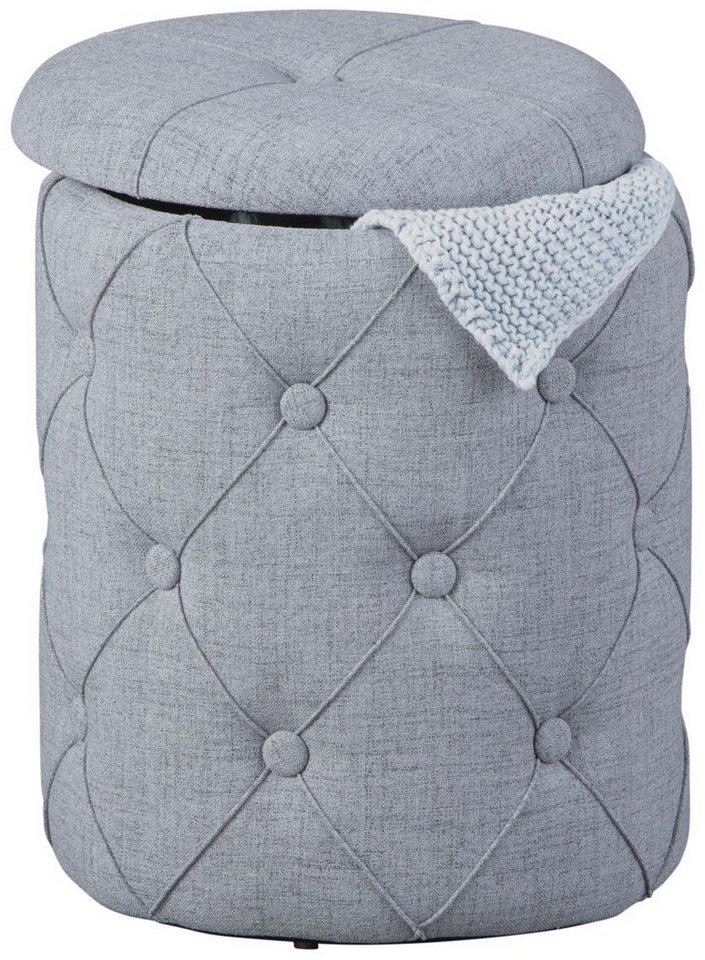 FURNARO Hocker, Sitzhocker mit abnehmbarem Deckel für nützlichen Stauraum FURNARO Hocker, Sitzhocker mit abnehmbarem Deckel für nützlichen Stauraum von FURNARO