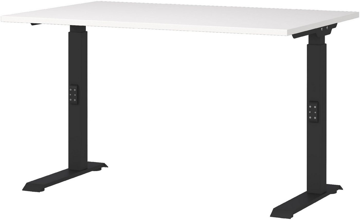 FURNARO Schreibtisch, Computertisch Mechanisch höheneinstellbar Made in Germany 91x120x80cm FURNARO Schreibtisch, Computertisch Mechanisch höheneinstellbar Made in Germany 91x120x80cm von FURNARO