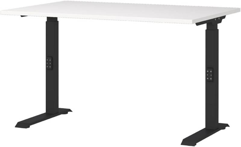 FURNARO Schreibtisch, Computertisch Mechanisch höheneinstellbar Made in Germany 91x120x80cm FURNARO Schreibtisch, Computertisch Mechanisch höheneinstellbar Made in Germany 91x120x80cm von FURNARO