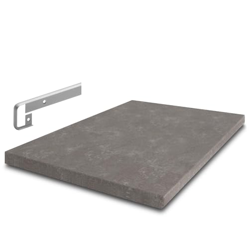 FURNIFY Arbeitsplatte (5 Metallic Brown / 80x60 cm / 28mm) Küchenarbeitsplatte Laminatplatte Küchenmöbel von FURNIFY