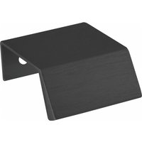 Furnipart - Griffleiste Bench la 20mm - Griff zum Schrauben - Schrankgriff flachBreite 40mm, Aluminium schwarz matt gebürstet von FURNIPART