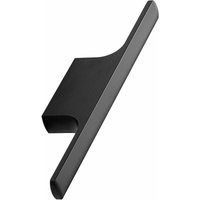 Furnipart - Möbelgriff Tau LA32, Griff für Küchenschränke - Schrankgriff für Küchenfronten - Aluminium schwarz matt gebürstet von FURNIPART