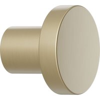 Furnipart - Möbelknopf Dot ø 30mm - eleganter Möbelknauf Tiefe 26mm, Messing gebürstet von FURNIPART