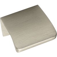 Furnipart - Griffleiste Möbelgriff Edge Straight la 20mm l 40mm Alu Edelstahl-Effekt von FURNIPART