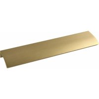 Furnipart - Griffleiste Möbelgriff Edge Straight la 2x80mm l 40mm Alu messing matt von FURNIPART