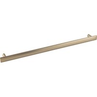 Furnipart - Möbelgriff Flow Breite 356mm - Schrankgriff la 320mm elegant, Zinkdruckguss Messing gebürstet von FURNIPART