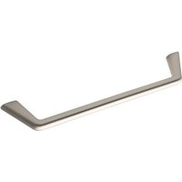 Möbelgriff Trace LA160 - Griff abgerundet - ideal als Griffe für Küchenschränke, Zinkdruckguss Edelstahl Effekt - Furnipart von FURNIPART