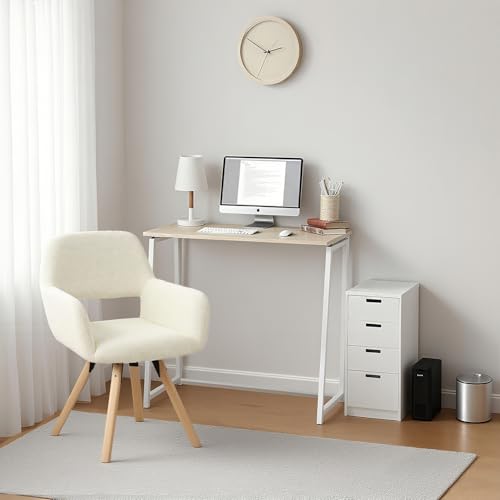 FURNISH 1 Klappbarer Bürotisch im skandinavischen Stil für die Arbeit am Computer, kompakter Schreibtisch aus Eichenholz, für kleine Räume im Büro zu Hause, Höhe 74 cm FURNISH 1 Klappbarer Bürotisch im skandinavischen Stil für die Arbeit am Computer, kompakter Schreibtisch aus Eichenholz, für kleine Räume im Büro zu Hause, Höhe 74 cm von FURNISH 1