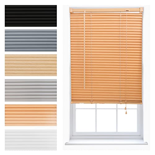 Jalousie aus PVC Kürzbar Fenster Heim Büro Rollo Neu - Teak 90 x 150 cm Jalousie aus PVC Kürzbar Fenster Heim Büro Rollo Neu - Teak 90 x 150 cm von FURNISHED
