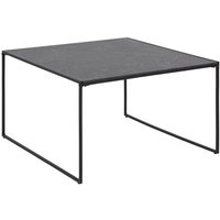 Couchtisch Marmor Oxford schwarz 80x80 Metall Couchtisch Marmor Oxford schwarz 80x80 Metall von FURNITURE TO GO