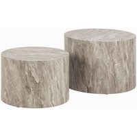 Furniture To Go - Dice Couchtisch Sätze grau. von FURNITURE TO GO
