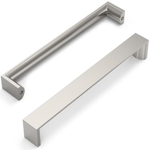 FURNIWARE 10 Stück Möbelgriffe, Gebürstetes Satin-Nickel 160mm Lochabstand Schrankgriffe Küchengriffe Griffe Möbel Schubladengriffe Griffe für Küchenschränke Schränke Schubladengriffe FURNIWARE 10 Stück Möbelgriffe, Gebürstetes Satin-Nickel 160mm Lochabstand Schrankgriffe Küchengriffe Griffe Möbel Schubladengriffe Griffe für Küchenschränke Schränke Schubladengriffe von FURNIWARE