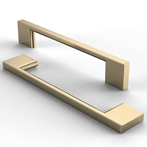FURNIWARE 10 Stück Möbelgriffe Schrankgriffe Küchengriffe Griffe Gold Schubladengriffe 128mm lochabstand -Messing Gold Edelstahl Gebürstet FURNIWARE 10 Stück Möbelgriffe Schrankgriffe Küchengriffe Griffe Gold Schubladengriffe 128mm lochabstand -Messing Gold Edelstahl Gebürstet von FURNIWARE