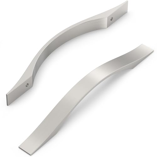 FURNIWARE 10 Stück Schrankgriffe, Möbelgriffe Gebürstetes Satin-Nickel 128mm Lochabstand Küchengriffe Griffe Möbel Schubladengriffe Griffe für Küchenschränke Schränke Schubladengriffe FURNIWARE 10 Stück Schrankgriffe, Möbelgriffe Gebürstetes Satin-Nickel 128mm Lochabstand Küchengriffe Griffe Möbel Schubladengriffe Griffe für Küchenschränke Schränke Schubladengriffe von FURNIWARE