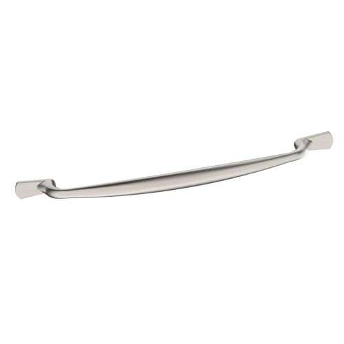 FURNIWARE 10 Stück Schrankgriffe,160 mm Bohrlochabstand Schubladengriff,Gebürstetes Satin-Nickel Möbelgriff Schubladengriffe für Türen, Kommoden, Küchen, Truhen, Schränke von FURNIWARE