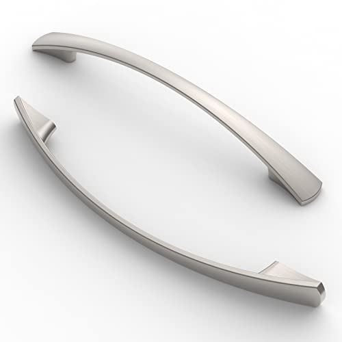 FURNIWARE 5 Stück Griffe, 128mm Lochabstand Möbelgriffe Schrankgriffe Küchengriffe Griffe Möbel Schubladengriffe Griffe für Küchenschränke Schränke Schubladengriffe Gebürstetes Satin-Nickel FURNIWARE 5 Stück Griffe, 128mm Lochabstand Möbelgriffe Schrankgriffe Küchengriffe Griffe Möbel Schubladengriffe Griffe für Küchenschränke Schränke Schubladengriffe Gebürstetes Satin-Nickel von FURNIWARE