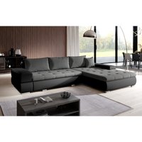 Arzo Sofa L-Form Eckcouch Schlafsofa Couch mit Schlaffunktion MA1100-OR96 - Furnix von FURNIX