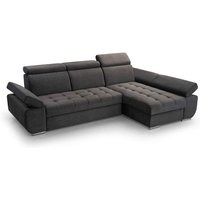 Ecksofa byanci in L-Form Schlaffunktion Bettkasten VO16 Dunkelgrau - Furnix Ecksofa byanci in L-Form Schlaffunktion Bettkasten VO16 Dunkelgrau - Furnix von FURNIX