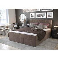 Expressversand Furnix Boxspringbett bahrio 180x200 Topper Bettkästen MH15 Braun Expressversand Furnix Boxspringbett bahrio 180x200 Topper Bettkästen MH15 Braun von FURNIX
