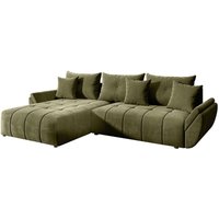 FURNIX Ecksofa CALVANI Schlaffunktion Bettkasten Kissen Couch L-Form modern MH38 von FURNIX