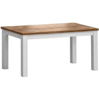 Esstisch levan std ausziehbarer Tischplatte Andersen Kiefer-Lefkas Eiche - Furnix von FURNIX
