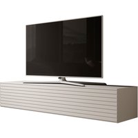 FURNIX Lowboard ZALVO 160 Lamellenfront TV-Hängeschrank Weiß/Weiße Lamellen FURNIX Lowboard ZALVO 160 Lamellenfront TV-Hängeschrank Weiß/Weiße Lamellen von FURNIX