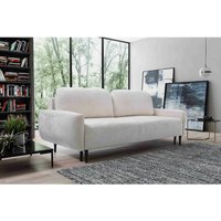 FURNIX Schlafsofa 140 x 200cm Beatric 2 Personen mit Schlaffunktion PH1 Beige von FURNIX