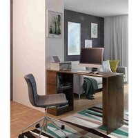 FURNIX Schreibtisch MATHEOS MINI B-2 Tisch mit Bücherregal Expressversand Brauneiche FURNIX Schreibtisch MATHEOS MINI B-2 Tisch mit Bücherregal Expressversand Brauneiche von FURNIX