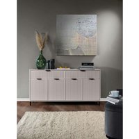 Sideboard linki LS1 Wohnzimmerkommode 4 Türen und 2 Schubladen Kaschmir - Furnix von FURNIX