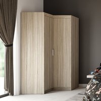 Furnix - Der Ecke Kleiderschrank Eliza 97x97 cm Schrank mit Griff Sonoma Furnix - Der Ecke Kleiderschrank Eliza 97x97 cm Schrank mit Griff Sonoma von FURNIX