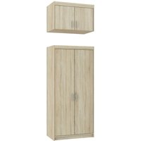 Furnix - Kleiderschrank mit Aufsatz eliza 2D moderne Schrank mit 2 türig Sonoma Furnix - Kleiderschrank mit Aufsatz eliza 2D moderne Schrank mit 2 türig Sonoma von FURNIX