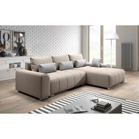 Furnix - Loreta Eckcouch L-Form Sofa Schlafsofa Couch Schlaffunktion EN2+20 Beige Mint Furnix - Loreta Eckcouch L-Form Sofa Schlafsofa Couch Schlaffunktion EN2+20 Beige Mint von FURNIX