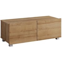 Furnix - Lowboard pune 100 TV-Schrank für Wohnzimmer Goldene Eiche von FURNIX