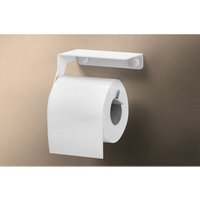 Furnix - Toilettenpapierhalter muya moderne Wandhalterung wc Rollenhalter Weiß von FURNIX