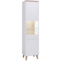Furnix - Vitrine dunvos wit 50 Vitrinenschrank mit verglaste Weiß/San Remo Furnix - Vitrine dunvos wit 50 Vitrinenschrank mit verglaste Weiß/San Remo von FURNIX