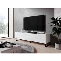 Furnix - tv Lowboard Kommode Kemio 160 cm breit TV-Schrank mit Metallfüßen weiss Furnix - tv Lowboard Kommode Kemio 160 cm breit TV-Schrank mit Metallfüßen weiss von FURNIX