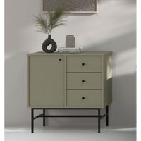 Kommode Tonkin 814 Sideboard mit drei Schubladen und Gestellbeine Grün - Furnix Kommode Tonkin 814 Sideboard mit drei Schubladen und Gestellbeine Grün - Furnix von FURNIX