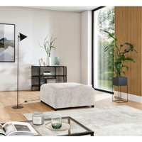 Sitzbank rolia moderne Pouffe für Wohnzimmer EM1-9 Creme - Furnix von FURNIX